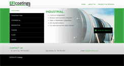 Desktop Screenshot of eficoatings.com